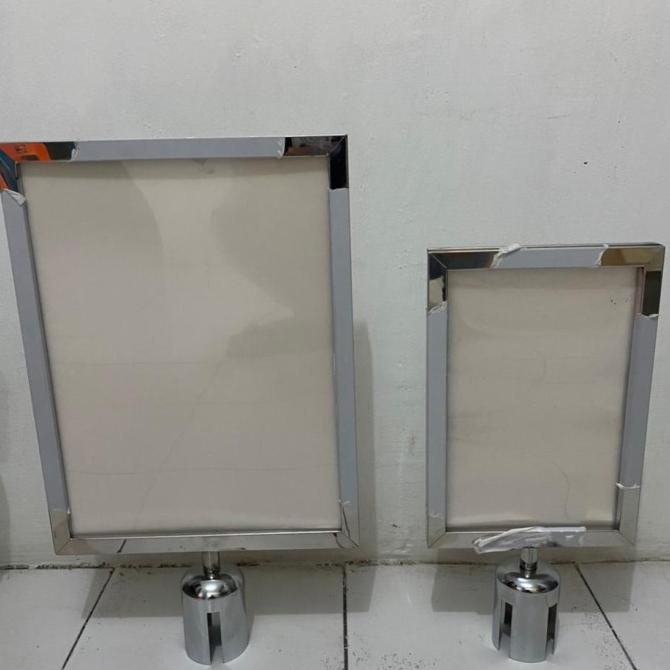 

Sign board Frame A3 POTRAIT / PAPAN TIANG ANTRIAN/ SIGN BOARD/FRAME