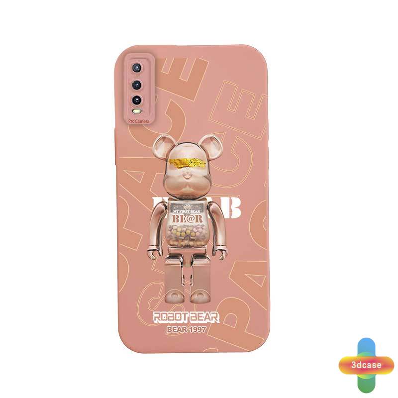 Soft Case Motif Cartoon Robot Bear Angel Eyes Case VIVO Y21 2021 Y12S Y12 Y20 Y91C Y30 Y21S Y20S Y12i Y15S Y91 Y30i Y93 Y95 Y15 Y17 Y53 Y50 Y53S Y51 2020 Y51A Y15A Y10 Y76S Y76 Y33S Y1S Y11 Y31 Y20i Y91i Y90 Y51S Y12A