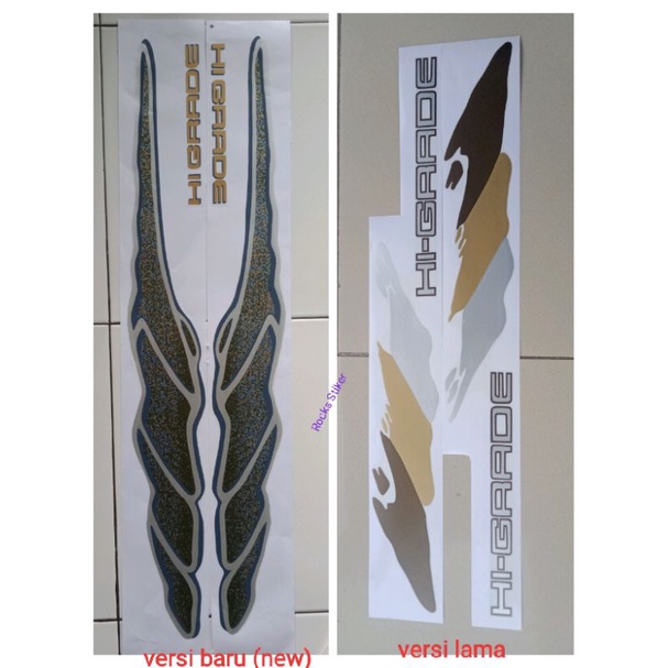 New Stiker Body Panther Hi Grade / Stiker Panther Hi Grade Versi Lama Dan Baru / Stiker Hi Grade