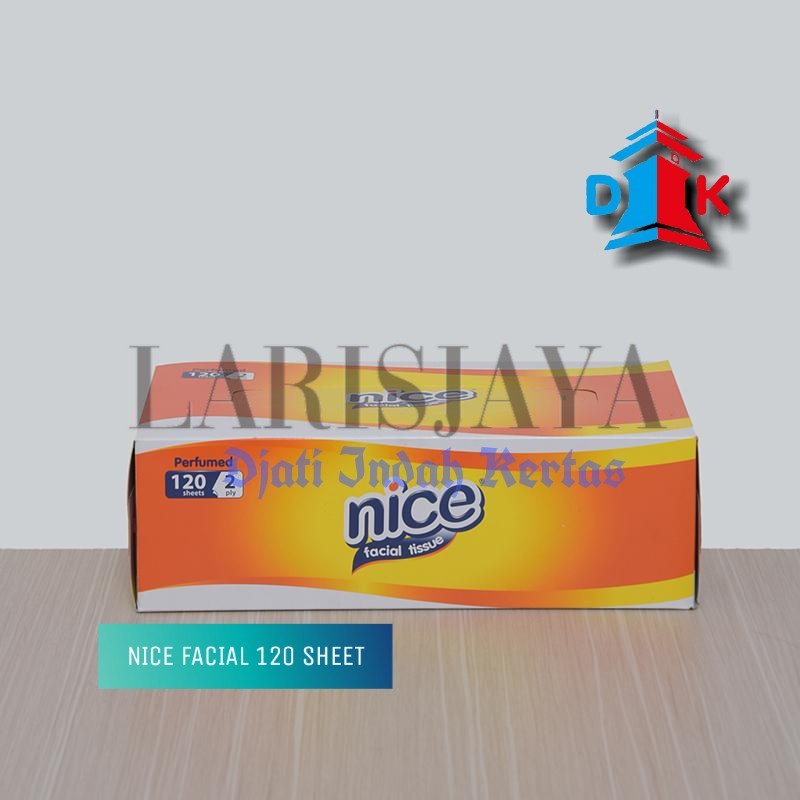 Tisue BARANG BAGUS Nice Facial Tissue 120 Sheet 2 Ply Tisu
