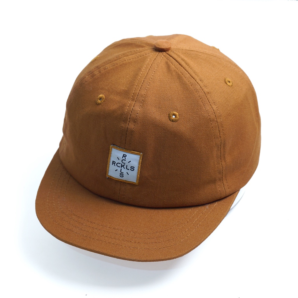 RCKLS. - Polo Cap | Topi Pria move caramel Visor Pendek