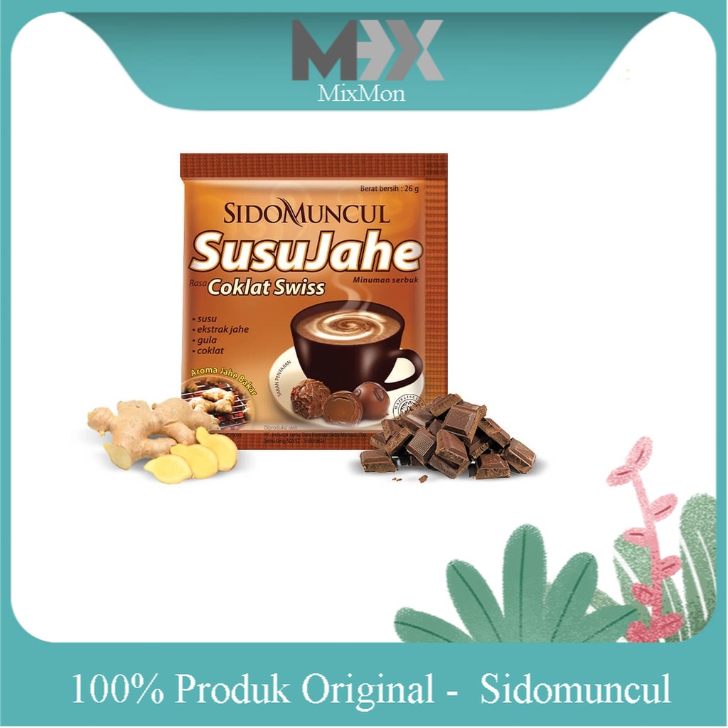 

SUSU JAHE COKLAT SIDOMUNCUL ISI 10 SACHET - Original