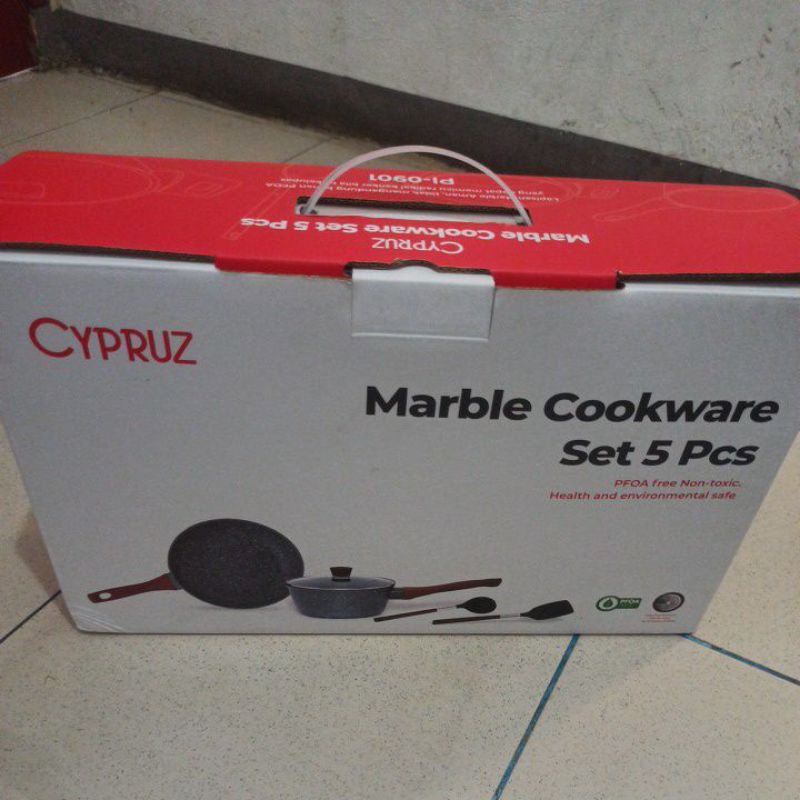 marble cookware cyprur set 7