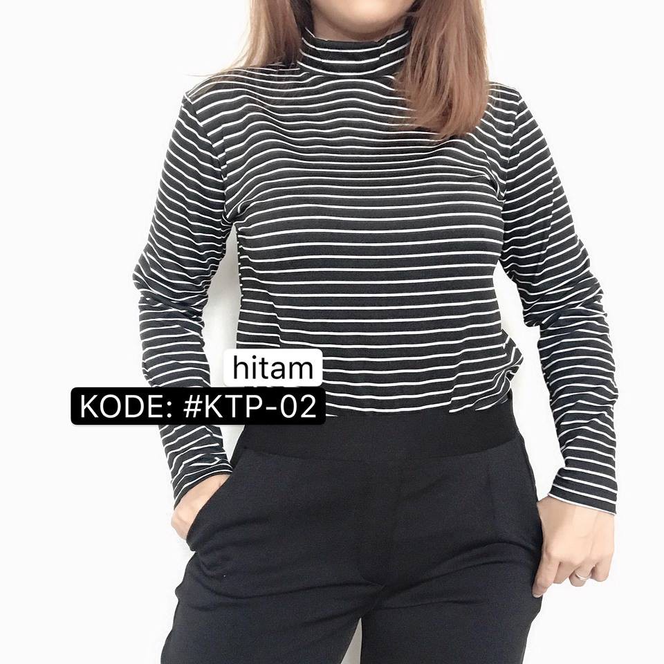 Kaos T Shirt O Neck Lengan Panjang Longgar Motif Print Kaos T Shirt O Neck Lengan Panjang Longgar Motif Print
