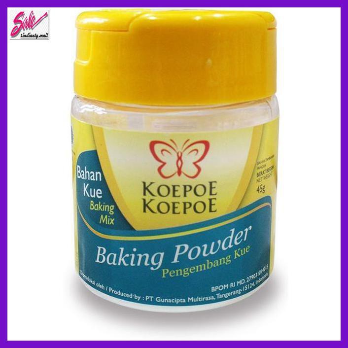 

DERPOWBAKING- KOEPOE-KOEPOE BAKING POWDER 45GR -ASLIII.