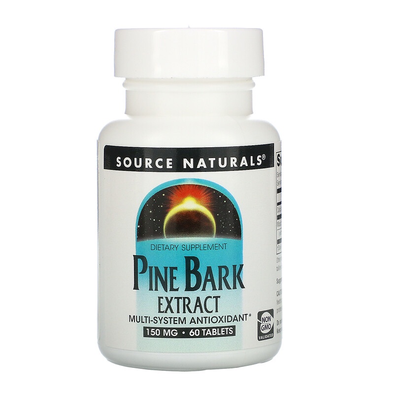 Source Naturals Pine Bark Extract 150 mg 60 Tablets