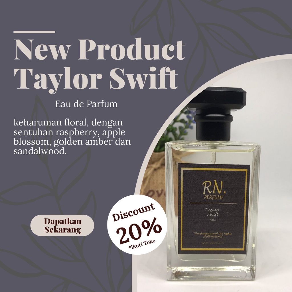 Parfum Taylor Swift Premium / Parfum Wanita Taylor Swift / Parfum Women Taylor Swift / Parfum Tahan 