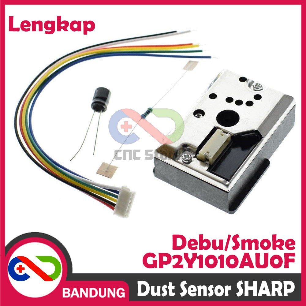 SHARP SENSOR DEBU GP2Y1010AU0F DUST SMOKE ASAP OPTICAL PM2.5