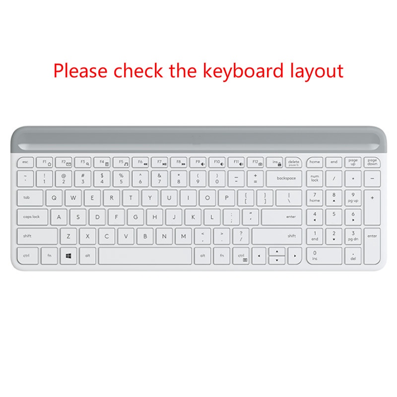 For Logitech MK470 Soft Ultra-thin Silicone Laptop Keyboard Cover Protector