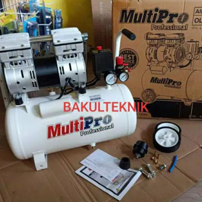 Produk Terbaik] Kompresor Multipro Oiless 24L Kompresor Tanpa Oli Multipro 24L
