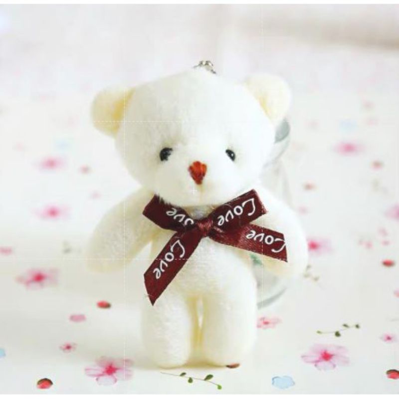 Tambahan hampers boneka teddy bear ganci mini gantungan kunci boneka