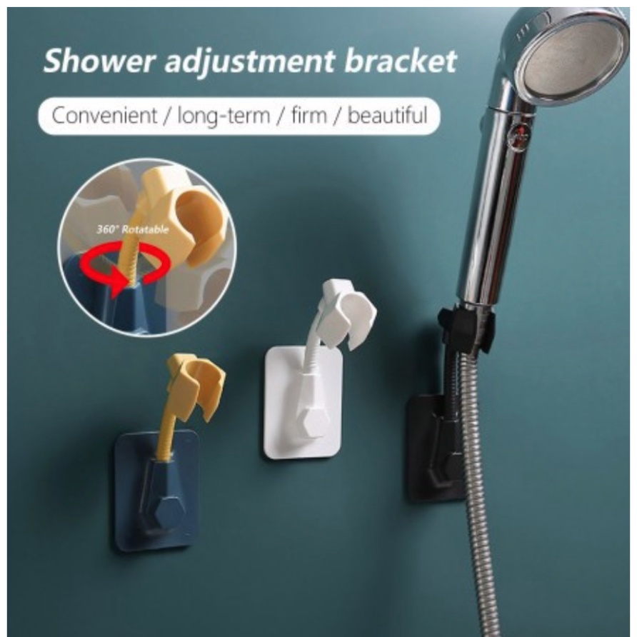 Gantungan Shower / Cantolan Shower Tempel / Shower Stand Holder Tempat Gantungan Kepala Shower Serbaguna