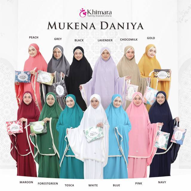 ❤️ Mukena Daniya Khimara ❤️