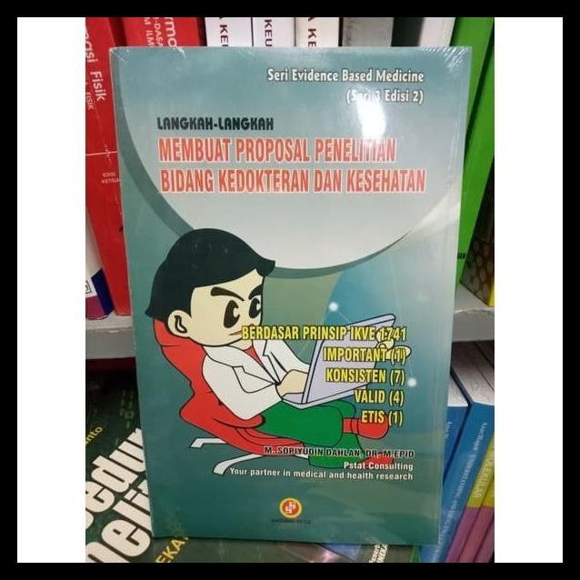 

TERBARUU!! PAKET BUKU SOPIYUDIN DAHLAN - STATISTIK UNTUK KEDOKTERAN DAN KESEHATAN TERBARU