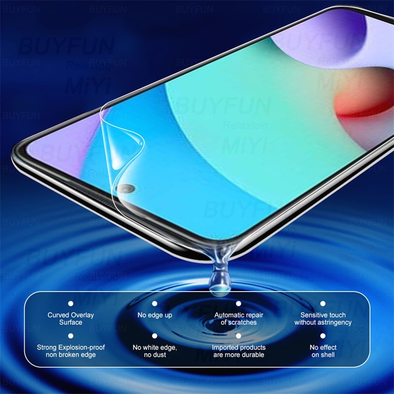 Pelindung Layar Samsung Galaxy M52 5G paket 3 in 1 berbahan hydrogel