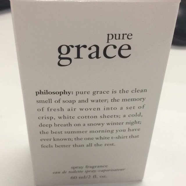 Philosophy pure grace 100% original