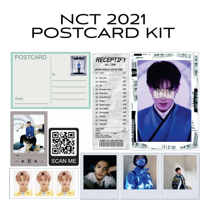 FANKIT POSTCARD NCT 2021