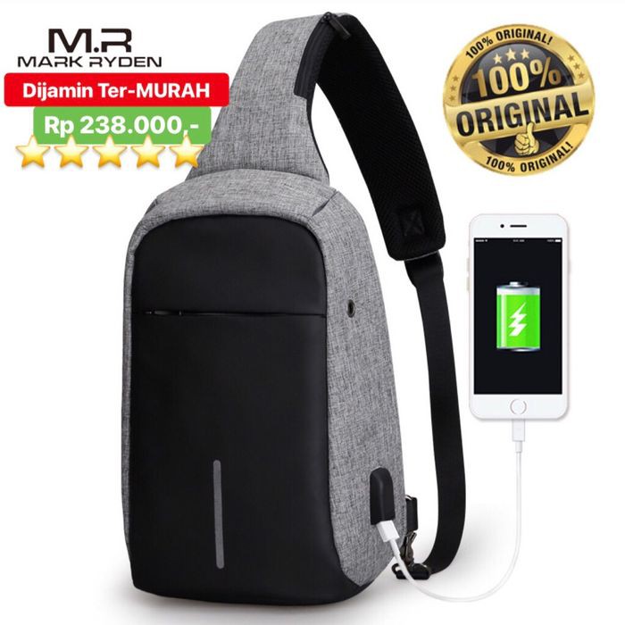 Tas Selempang Mark Ryden MR5898 - gray