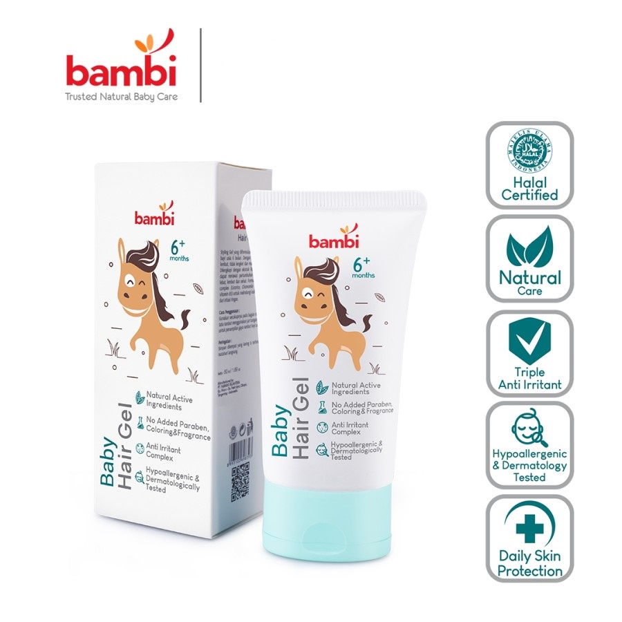 Bambi Baby Hair Gel 50ml