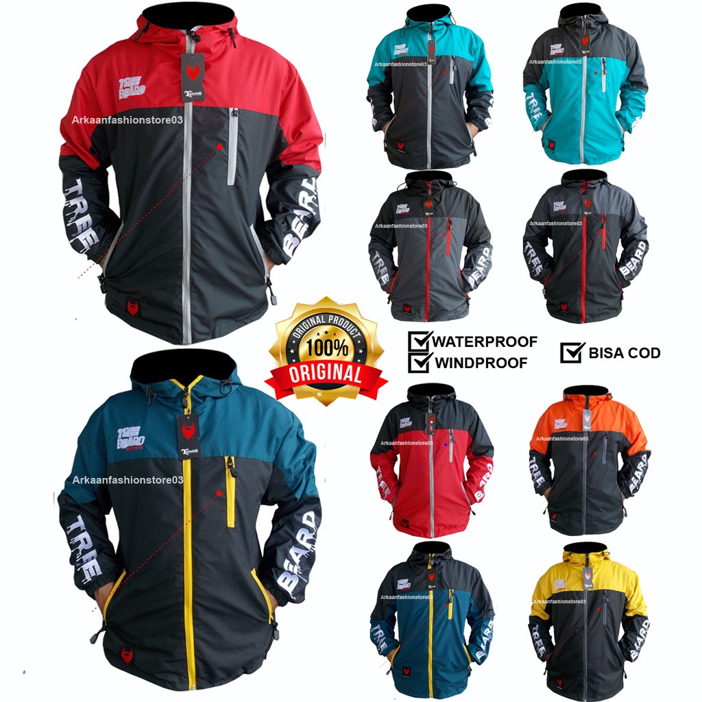 TERBARU !! AKN JAKET HOODIE OUTDOR STROMLINE ORIGINAL TREEBEARD