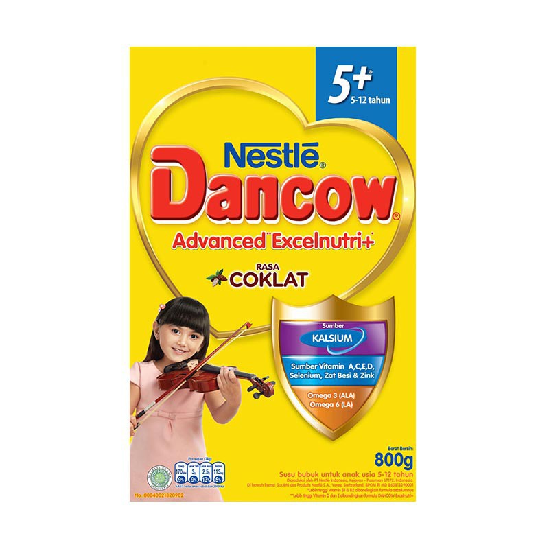 Dancow 5+ Clcn Probio Coklat 800 Gr