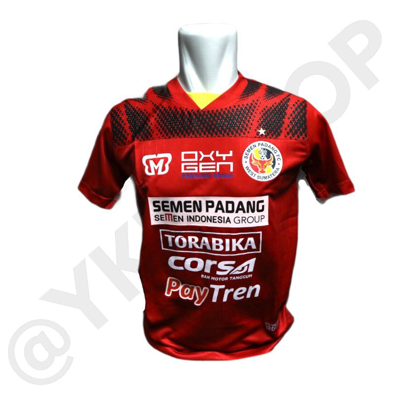 Jersey Semen Padang FC 2018 [Player Issue dan Full Patch] Home