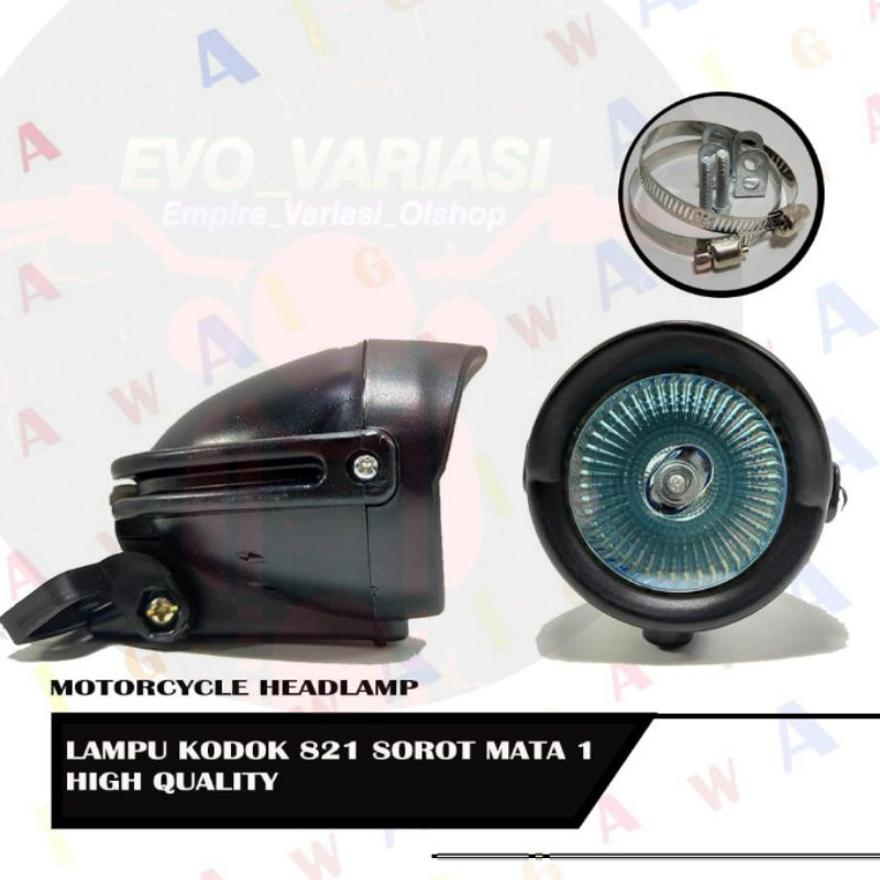 lampu sorot halogen kuning model kodok lampu tembak sorot lampu kodok lampu kabut universal motor