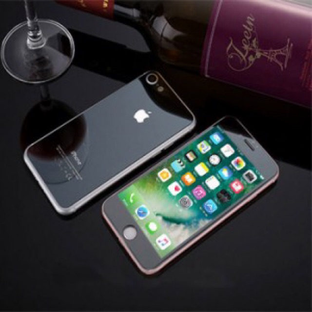 Tempered Glass iPhone SE 2 2020 Front,Back 3D Mirror