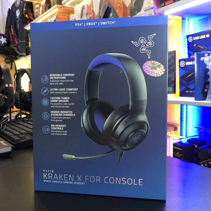 Razer Kraken X For Console Gaming Headset Shopee Indonesia