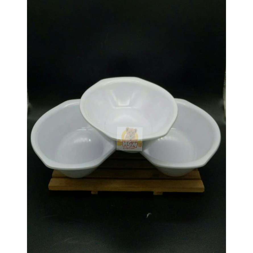 ONYX Melamine Mangkok Perahu 8&quot; Melamine SNI - Mangkok Sayur Melamine