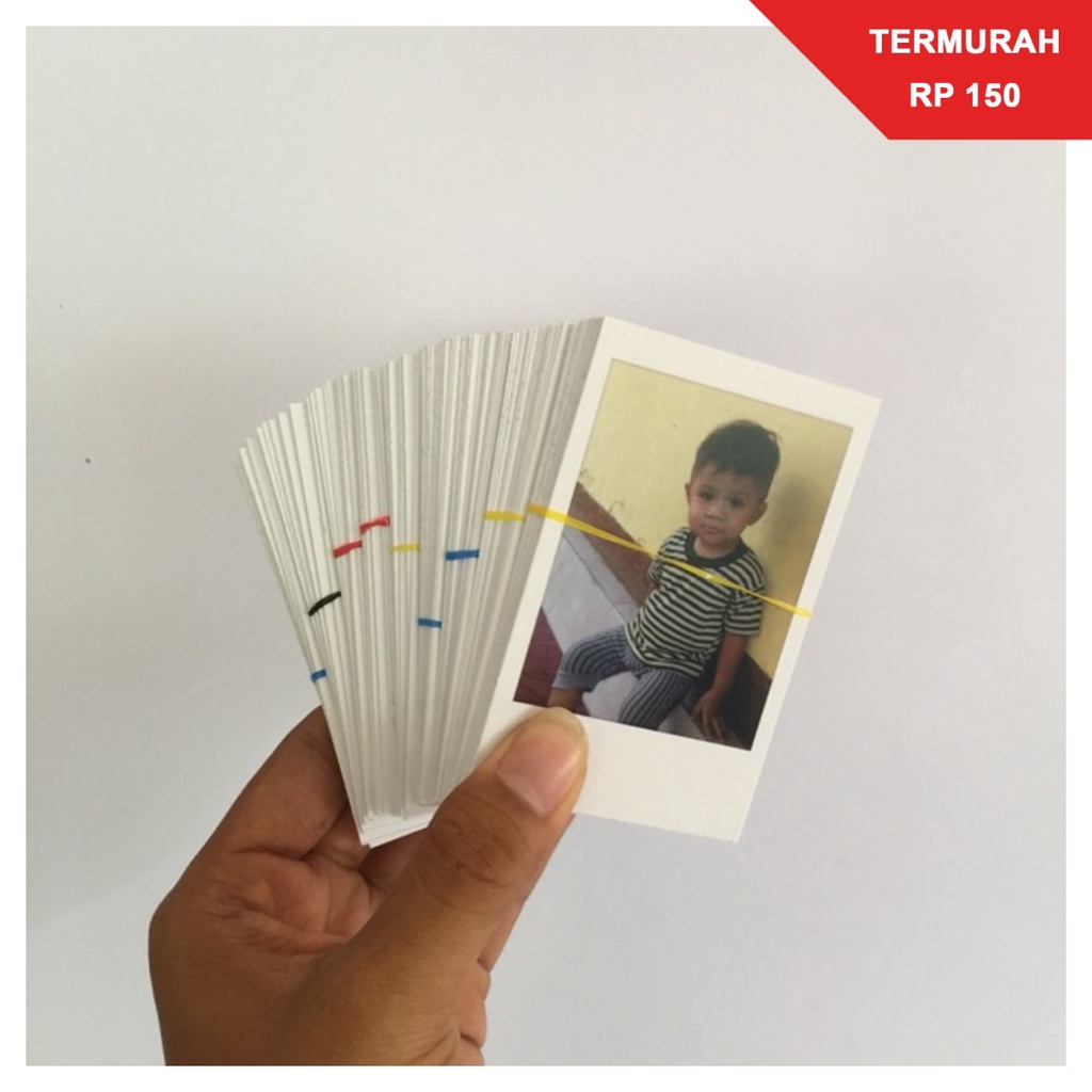 Jual Cetak Polaroid Instant Foto Background Putih Custom Murah Icetak Polaroid 2r Murah I 1755