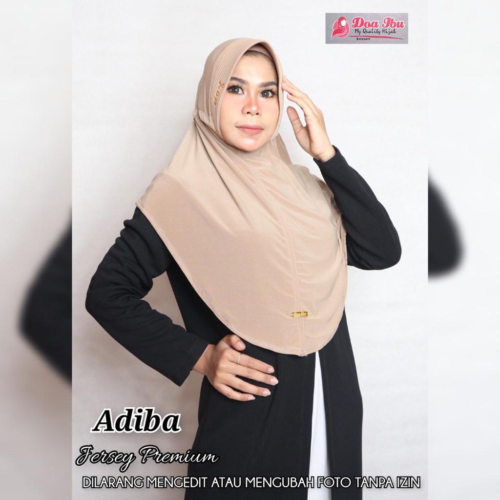 JILBAB JERSEY - SERUT BELAKANG (M) - HIJAB DOI ORI