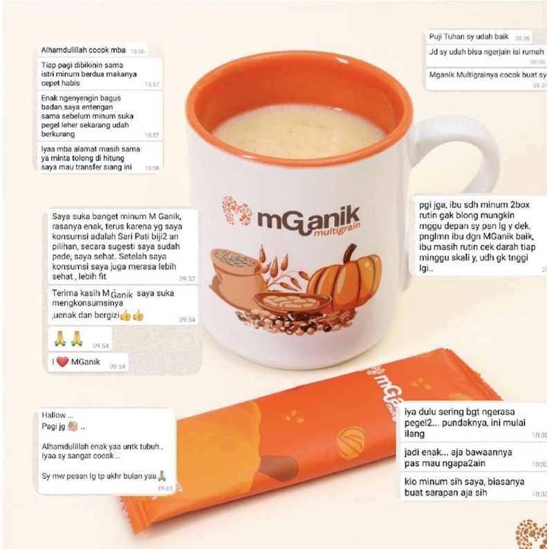 COD MGANIK MULTIGRAIN pilih BONUS isi 20 Sachet