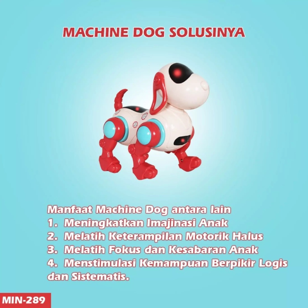 MING JUE DA Machine Dog / Mainan Anak Robot Anjing