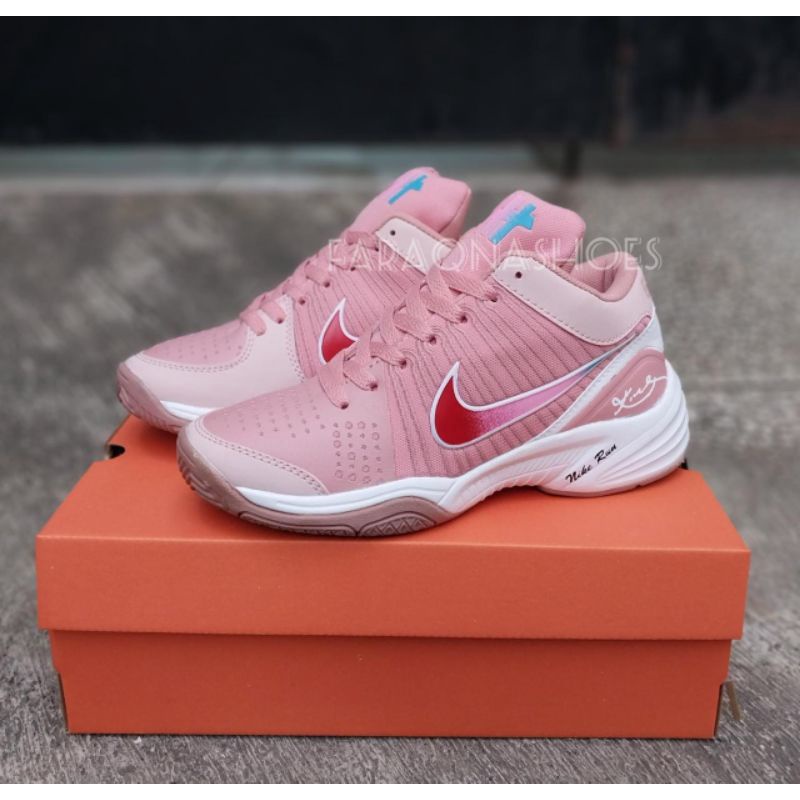 sepatu Nike pink peach  / sepatu Voli wanita import