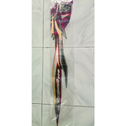 stiker striping motor suzuki smash 110 SR tahun 2010