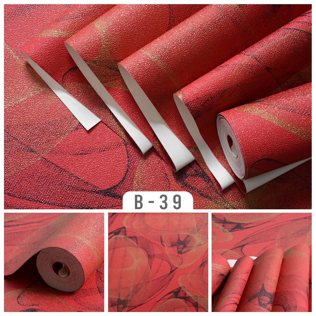 wallpaper dinding termurah timbul kode B