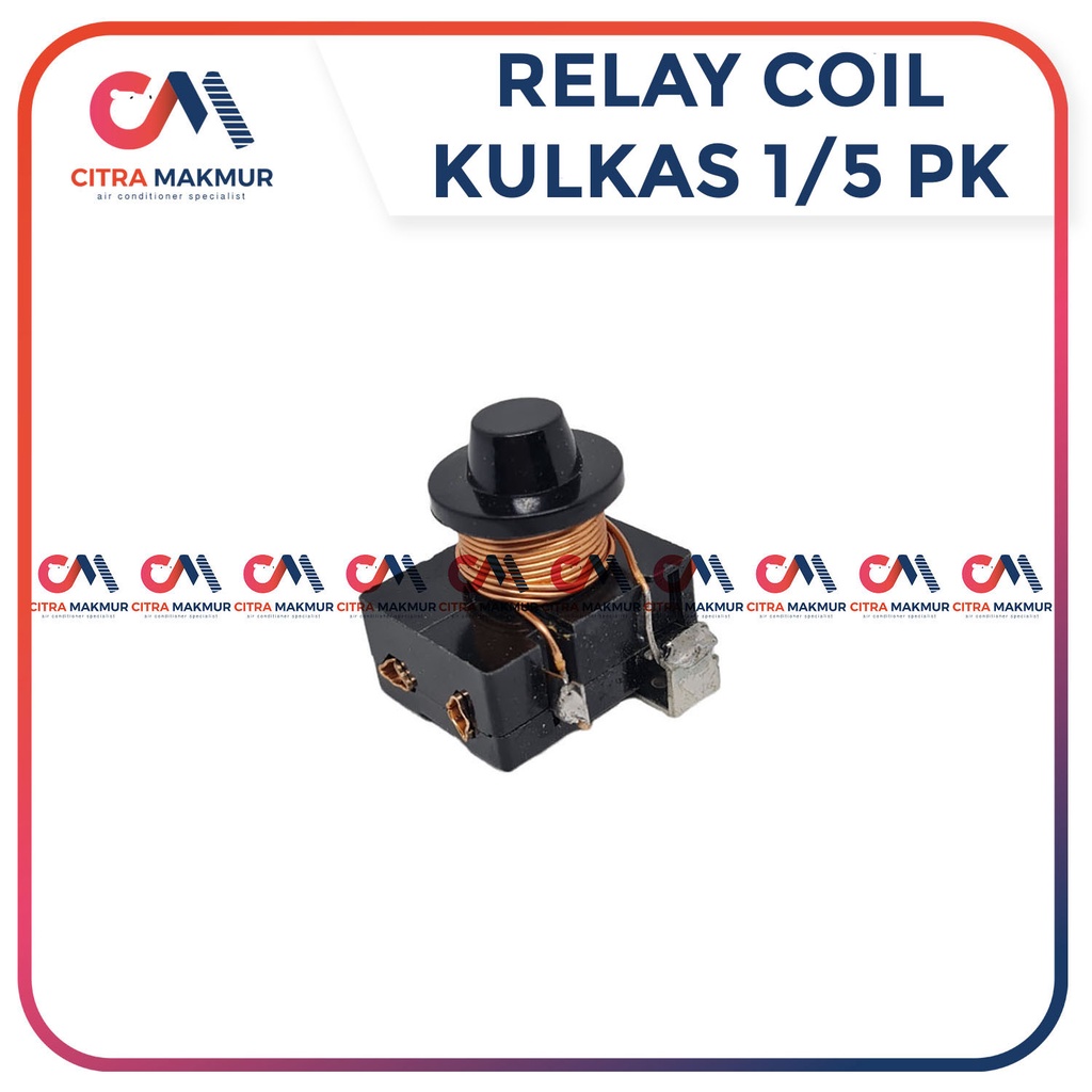 Relay Coil 1/5 pk Kulkas 2 pintu PTC Gulungan Hp Sepul Showcase Freezer Riley Kompresor 1 Pin Kotak Terminal Otomatis