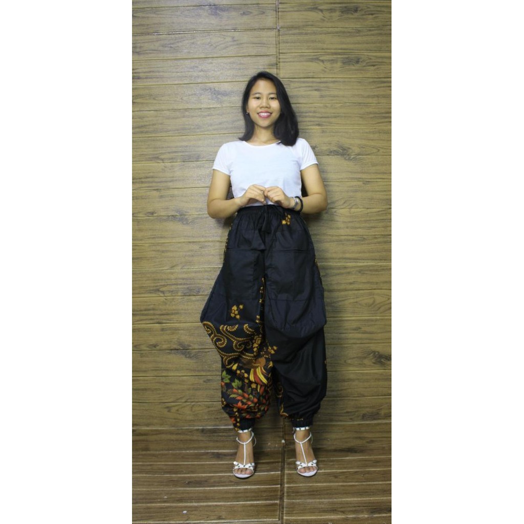 SB Collection Celana Panjang Warlina Longpants Aladin Joger Batik Wanita