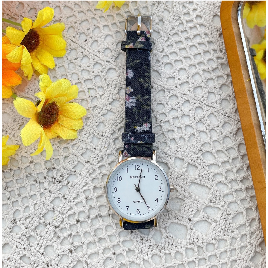 Watchyou Jam Tangan Wanita Korea A0169 Retro Ins Design Simple British Style New Student Quartz Watches