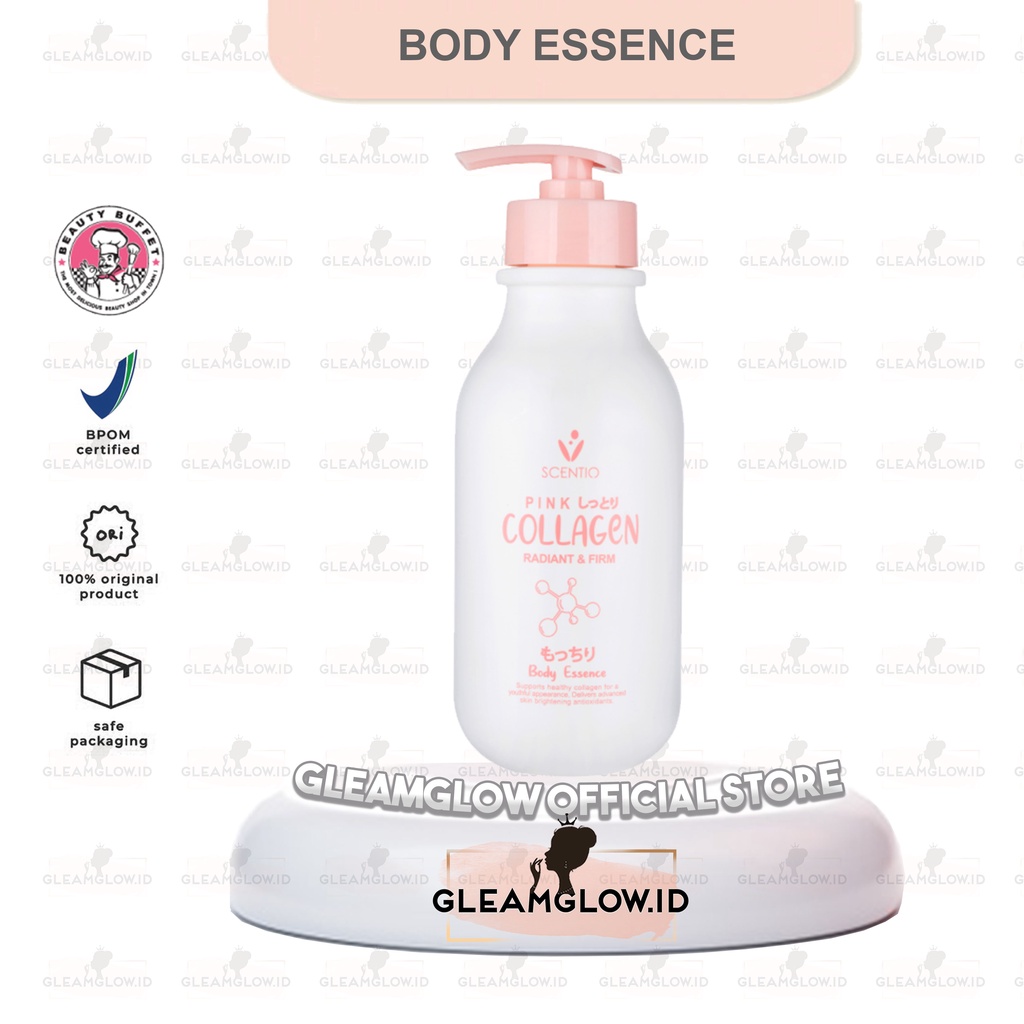 Scentio Pink Collagen Radiant & Firm Body Essence