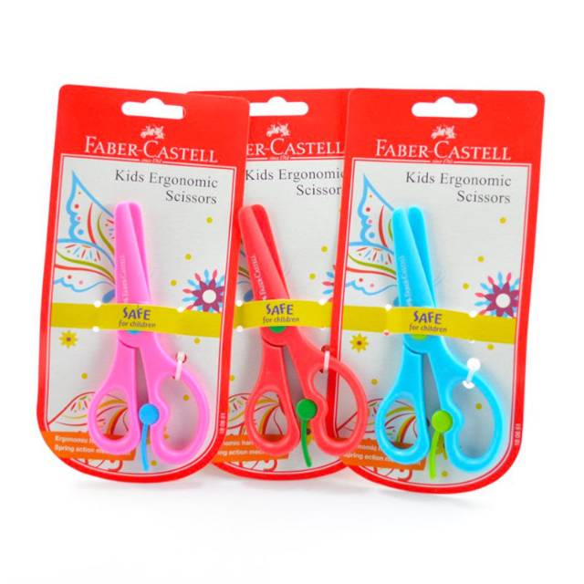 

Faber Castell Kids Ergonomic Scissors Gunting Anak Murah [INSHOP]