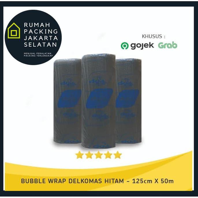 

Bubble Wrap Hitam 125Cm X 50M Merk Dkm Kualitas Super Premium Genggameratjyky