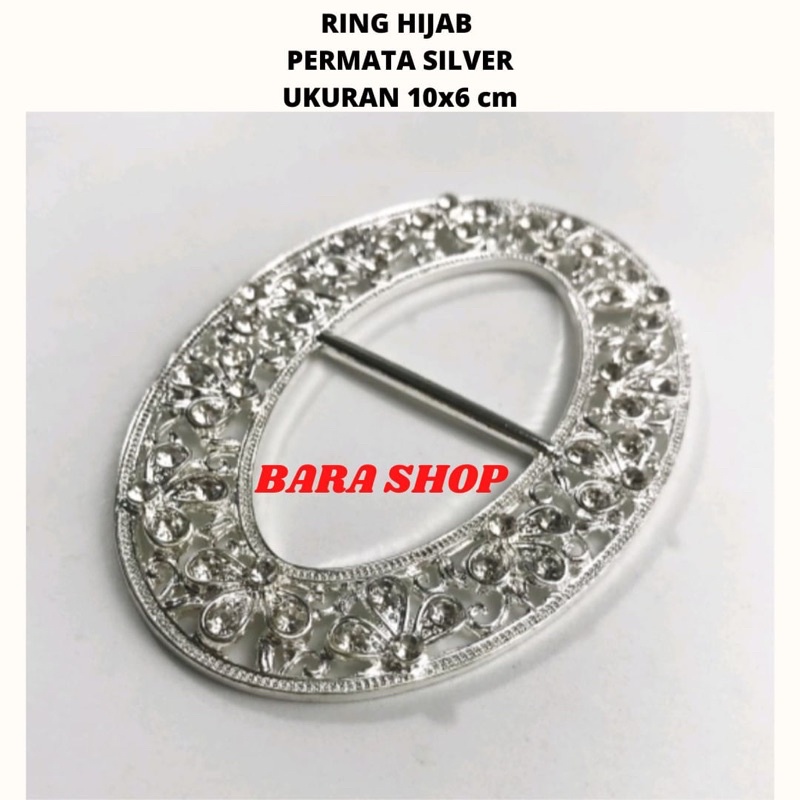 Bara Shop | Bros Ring Premium Syal/kerudung Segiempat, hijab Pashmina/Bros Ring/Selendang-3