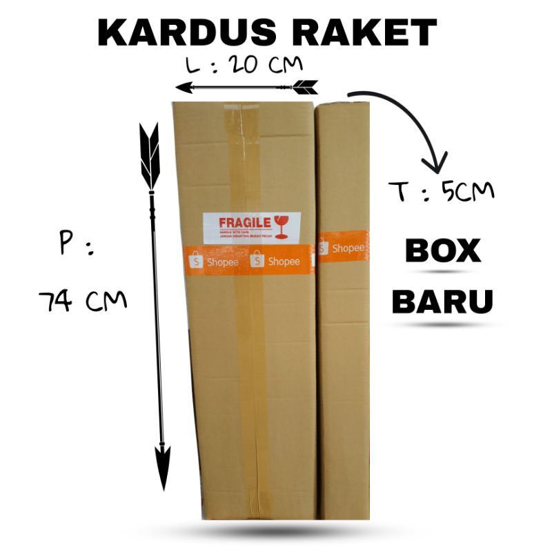

KARDUS TAMBAHAN PACKING RAKET DAN BUBBLE WRAP