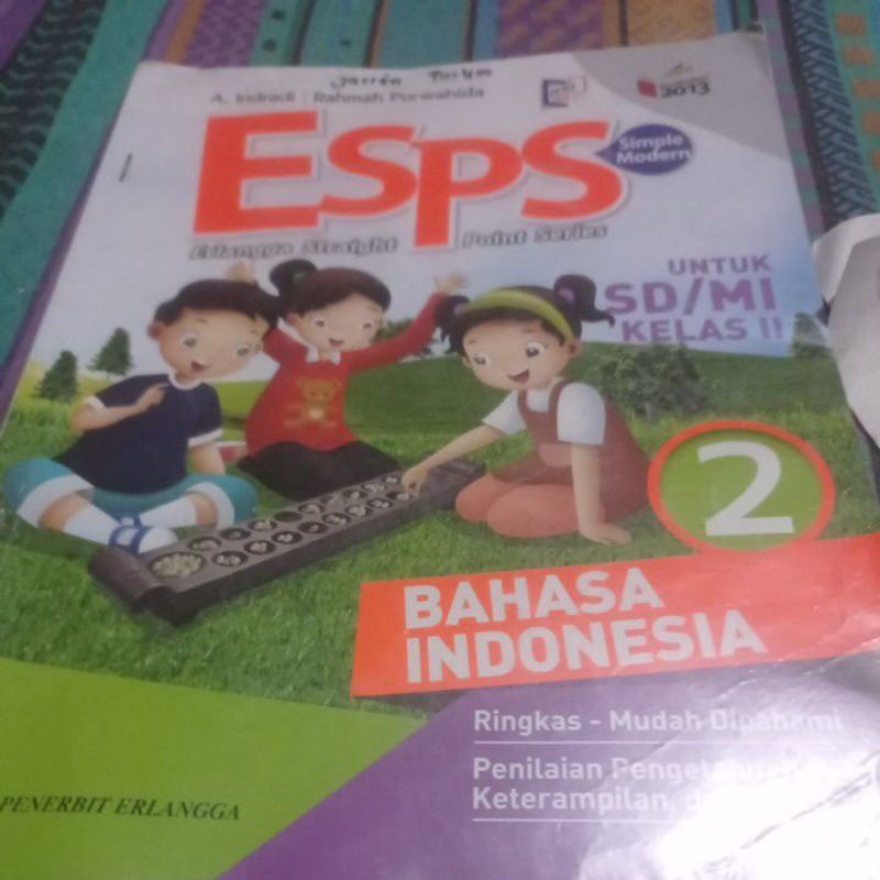 Buku Esps bahasa Indonesia 2 sd revisi