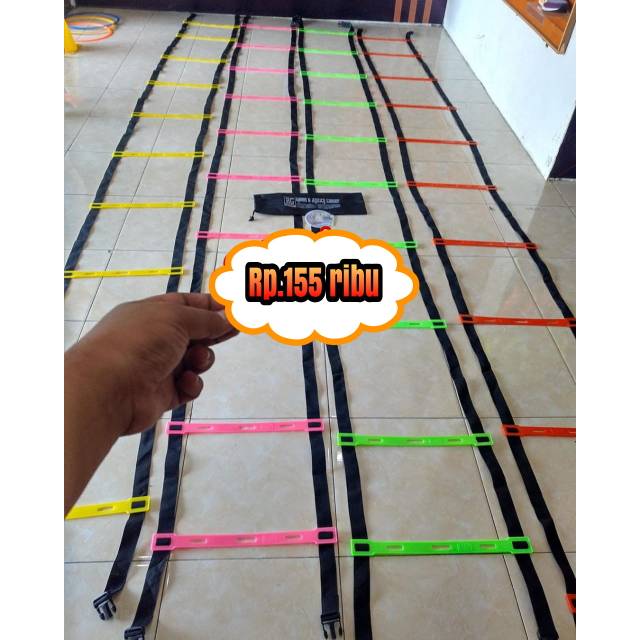 (Bisa cod) agility ladder /Tangga kelincahan