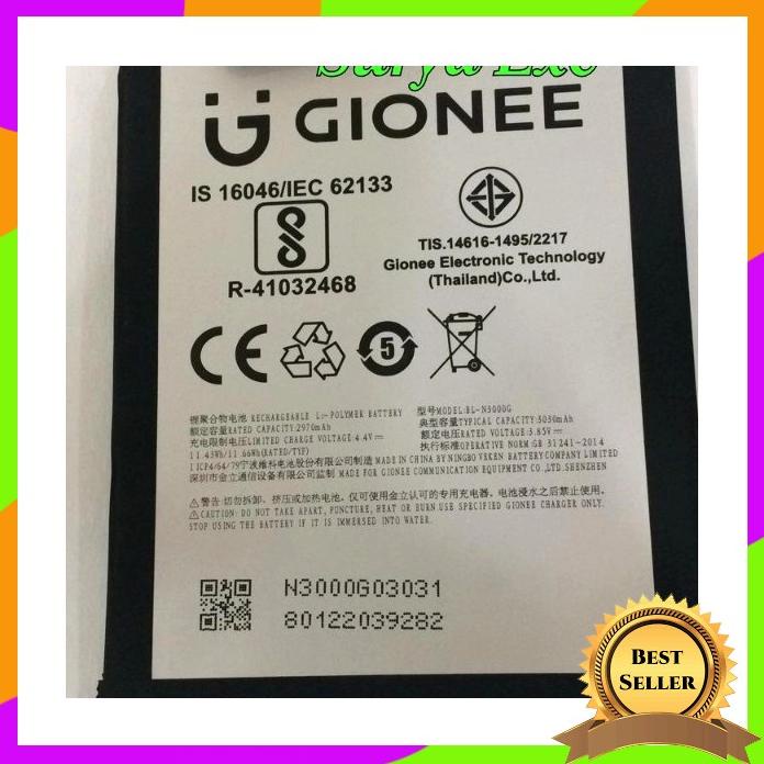 SPAREPART HP BATERAI GIONEE S11 LTE GIONE S11 LITE MODEL BLN3000G BL-N3000G ORI BAYAR COD