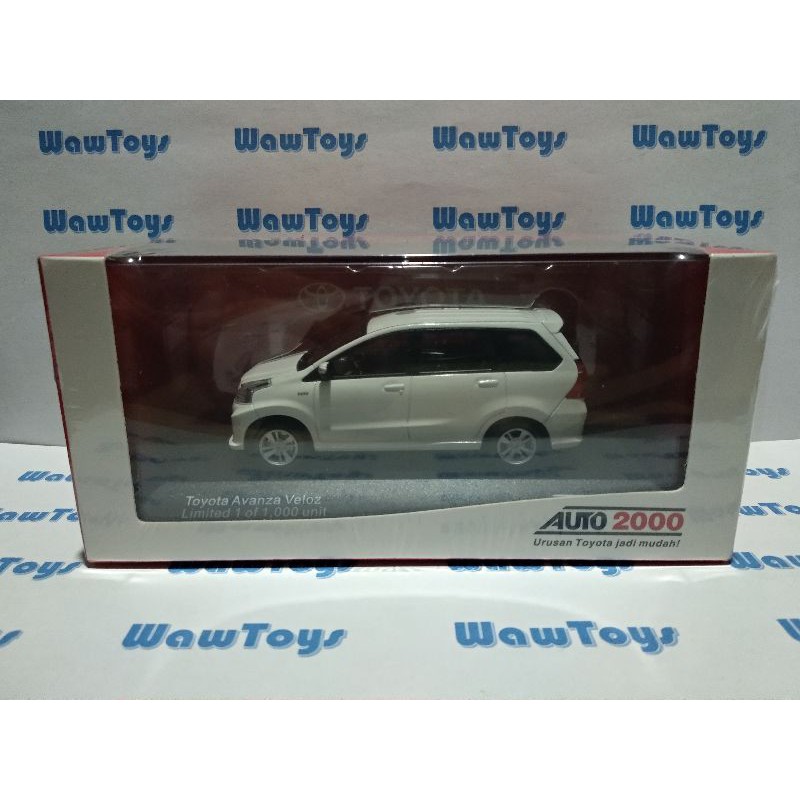 Miniature Diecast RIMS 1:43 Auto2000 Toyota Avanza