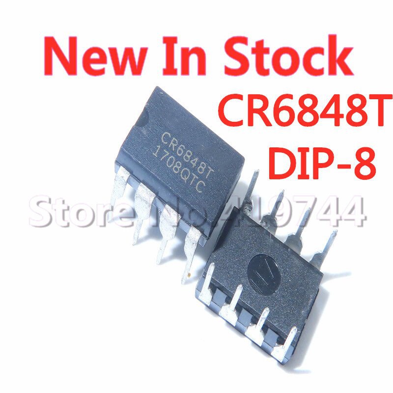 5pcs Ic Cr6848 Cr6848T Dip-8 Power Supply 100%